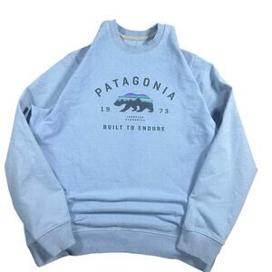 Patagonia Jumper Men's Size L Blue Long Sleeve Fleece Pullover Sweatshirt